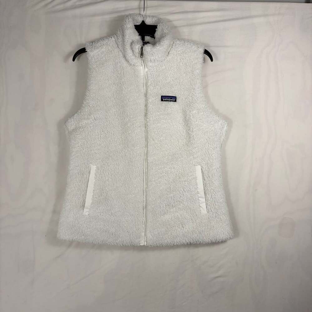 Patagonia Women's Los Gatos Full Zip Vest Birch White Size Large